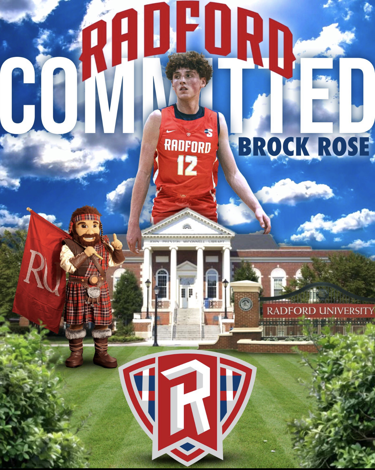 Brock Rose Commits to Radford University — Another FCP Spartan Goes D1