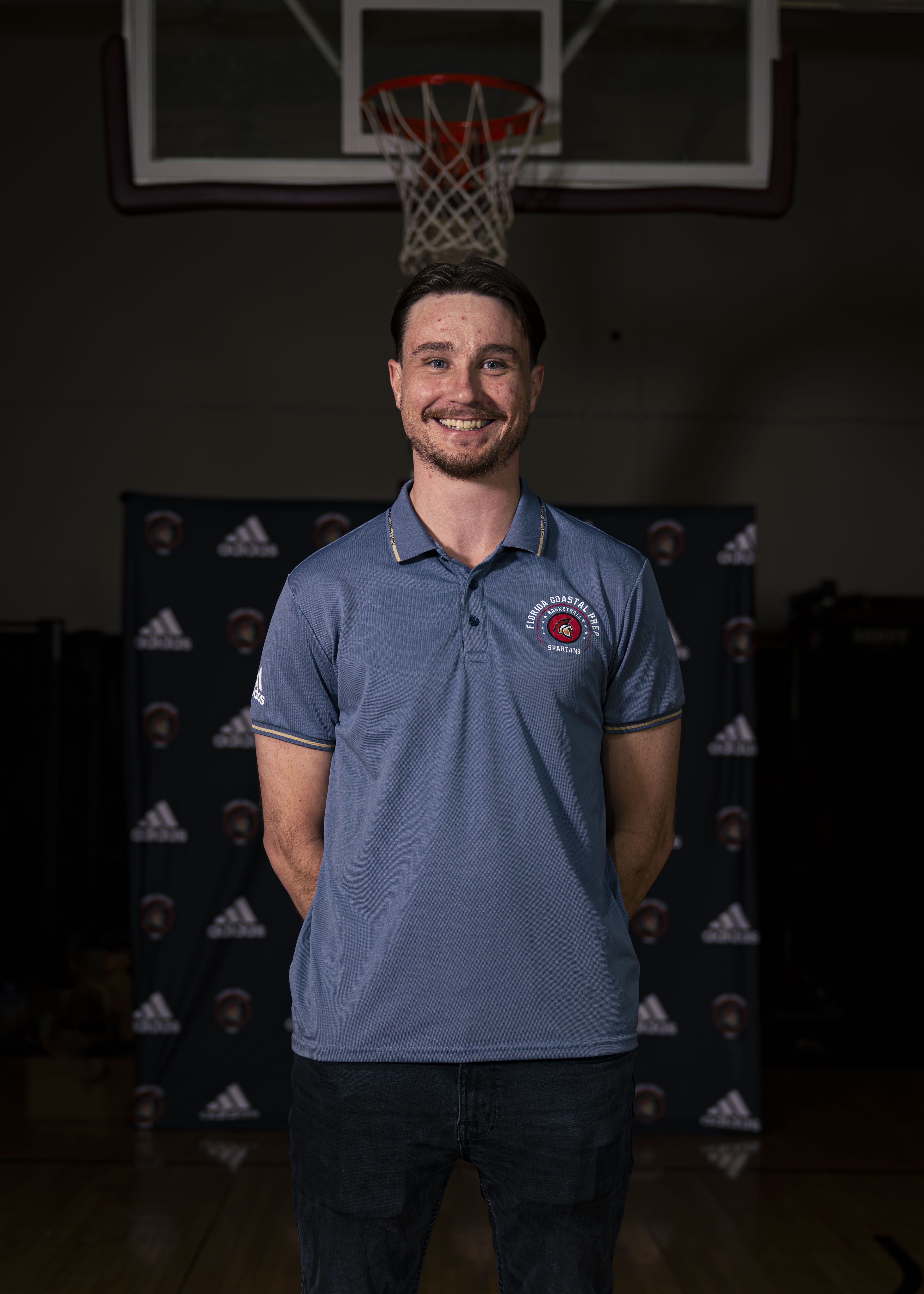 FCP Summer Basketball Camp — coaching on the court at Florida Coastal Prep