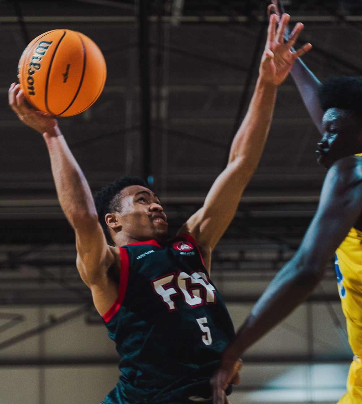 Kylin Green in FCP Spartans jersey — Florida Coastal Prep alumni